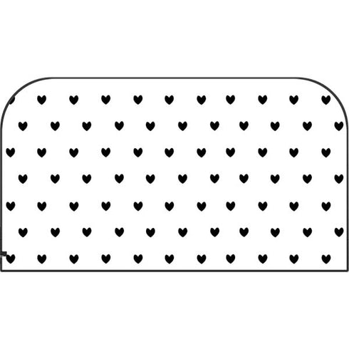 White and Black Hearts Nintendo Switch 2 (2025) with Joy-Con Skin